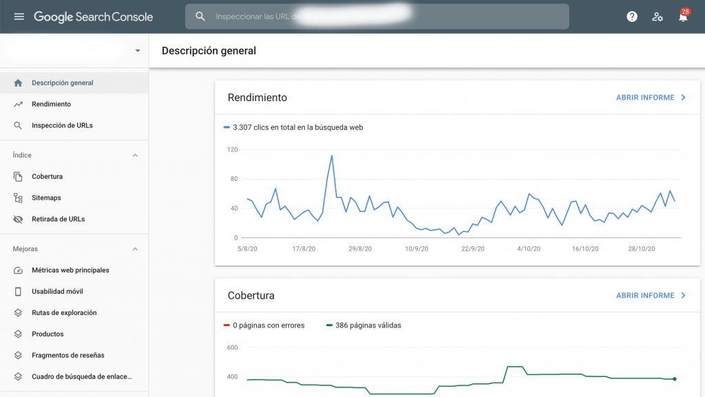 google search console, web master tool