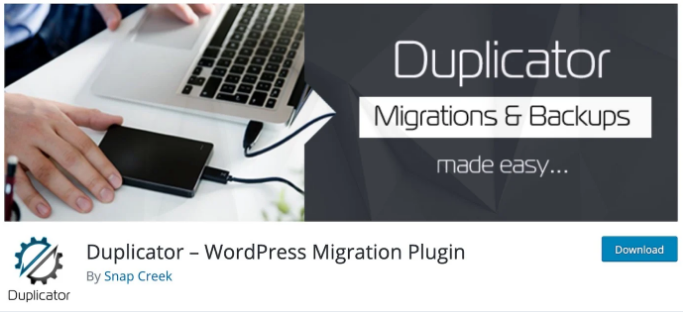 Duplicator WordPress