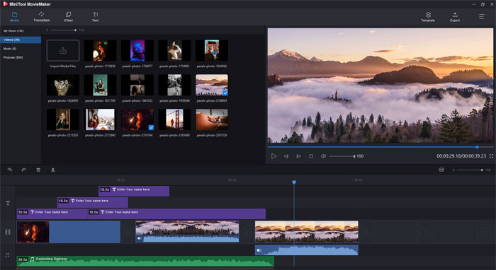 Programa para editar vídeos gratis Windows Movie Marker