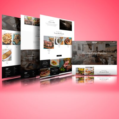 Diseño Web Restaurante arenas