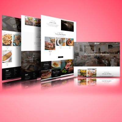 Diseño Web Restaurante arenas